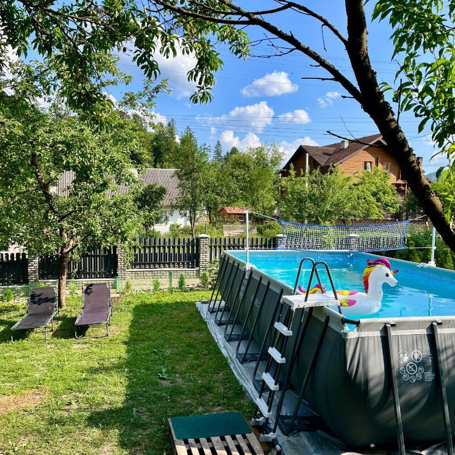 Ніч Над Карпатами Hotel Slavsko Exterior foto